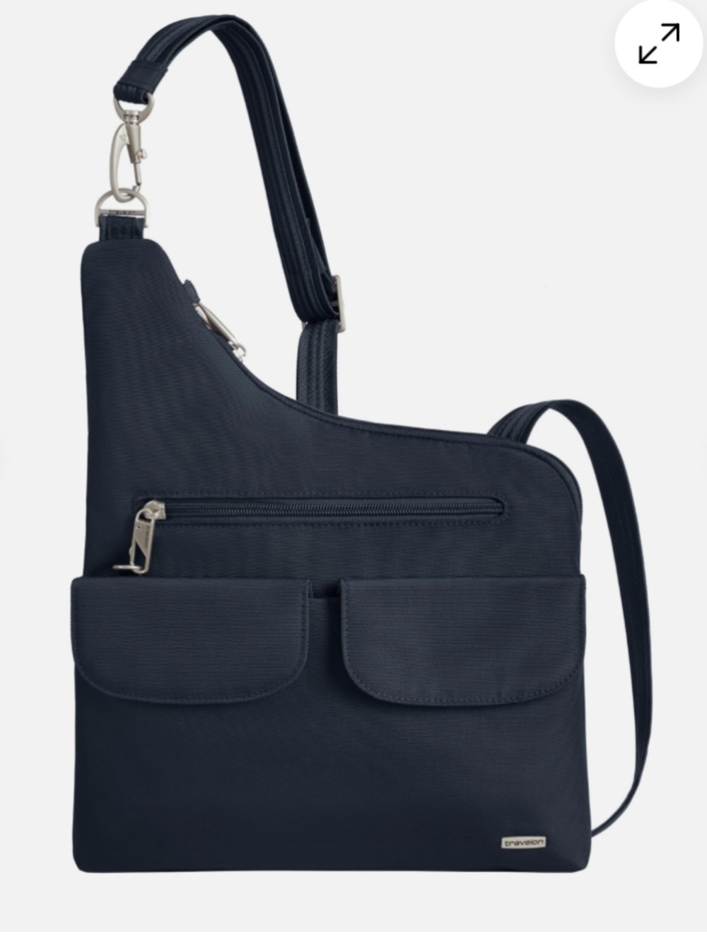 Travelon Anti-Theft Cross-Body Bag In Midnight Blue